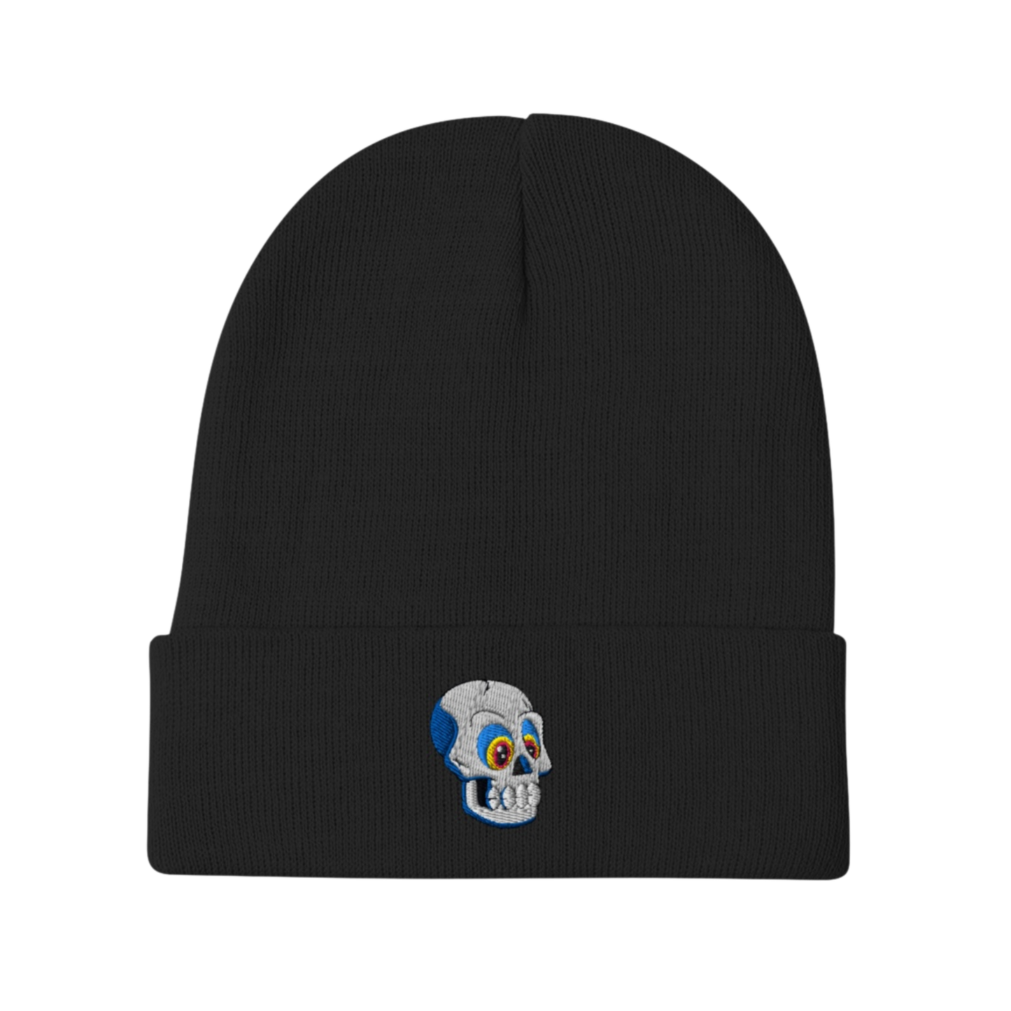Embroidered Crash Beanie